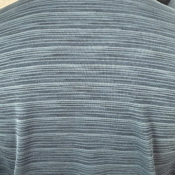 NORTH FACE Novelty Glacier Fleece Funnelneck Pullover Shirt Ink Blue Small - Picture 11 of 13